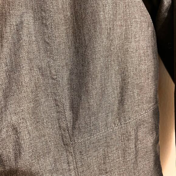 Womens Eddie Bauer Jacket Coat Gray Herringbone Weatheredge Insulated Petite S - Picture 5 of 6